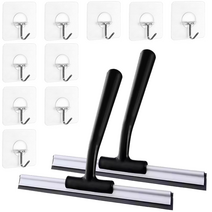 혁명후크 10개 + 이케아 유리닦이 2개입, 블랙, 1세트