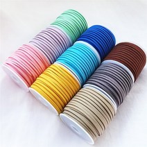 (10m) 3mm 샤무드끈 가죽끈 포장끈 재료, 10m(롤출고 안전포장), NO.56 노랑