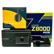 [GPS포함]팅크웨어 아이나비 Z8000 2채널 블랙박스 32GB, Z8000 2채널 32G+GPS