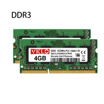 RAM ddr3 4gb 8gb 1333mhz 1600mhz 노트북 pc3-10600s 12800s 1.5v 240pin 2rx8 sodimm 비 ecc 버퍼링되지 않은 ddr3, 1x2g 1333mhz