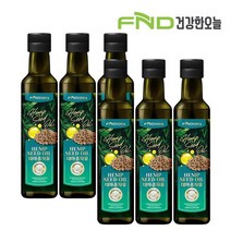 FND건강한오늘 FND건강한오늘 대마종자유 햄프씨드오일 250mL x 6병, 단일옵션