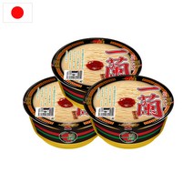 일본 후쿠오카 하카타 이치란 돈코츠 라멘 컵라면, 3팩