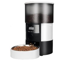 펫 드라이기 드라이룸 가정용 반려동물 털 살균소독 자동 고양이 피더 3L 시간 조절 건조 식품 디스펜서, 01 WHITE_03 UK Plug_01 3L