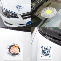 장난스럽고 쉬크한 디자인 자동차스티커 모음 트럭용 첫차선물 스포츠칸 흠집 편리한접착 가림, 1개, A06(그리퍼)