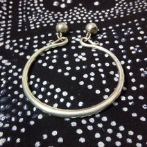 Ogfaour 은팔찌 에스닉스타일 묘은 방울 팔찌 발찌 입구 창작 수공예 중국스타일 문예 빈티지 여자실버 장식품