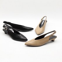 코지 여자 고상한 30~40대 워킹맘 슬링백 4cm 펌프스