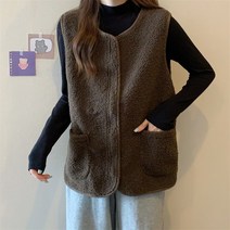 여자 양털 조끼 뽀글이 자켓 블랙프라이데이 22FW