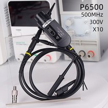 전문 디지털 오실로스코프 프로브 1x 10x 100x 600v 300mhz 대역폭 bnc 리드 fnirsi 1013d에 대한 조정 가능한 감쇠, p6500 DIY