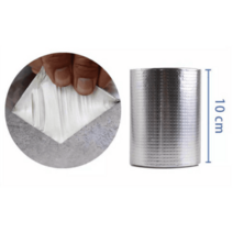 셀프 옥상방수시트 지붕 방수테이프 외벽 스티커 보강력 보수 누수 초강력 왕부틸롤재 방지, 도톰(폭10cm*길이5m)