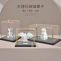 인테리어 유리 덮개 장식 현대경조사 유리덮개 전시회 코너 방진전시함 호텔 모델하우스, 06 사자우