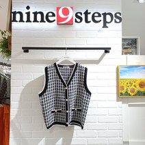 나인스텝 모다부평 나인스텝 트위드 조끼(NW2214)