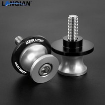 혼다 CBR125R CBR 125 R 2004 2005 2006 2007 2008 2009 2010 YZF 8MM CNC 바이크 오토바이 액세서리 알루미늄 스탠드 나사, [09] silver 8MM