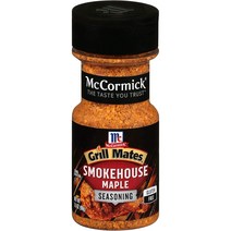 McCormick 맥코믹 그릴 메이트 스모크하우스 메이플 시즈닝 99g 6팩, 1개