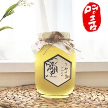 소백산 호랑이 국내산 토종 천연 아카시아 대용량 벌꿀 2.4kg, 1개