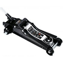 유압 쇼바 작기 자키 2.5T 수평 유압 잭 휴대용 자동차 리프팅 장비 385MM 높이 세단 오프로드 차량 야외, 01 Black, 01 Black