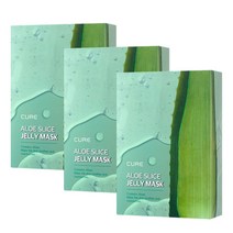 [김정문알로에]시즌4 라 센스 로에 큐어 알로에 슬라이스 젤리 마스크 3박스, 단품