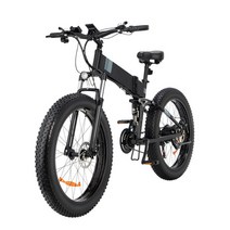26 인치 전기 자전거 1000w 48v 14ah파워 구동 자전거 휴대용 접이식 산악 ebike 유압 완충 장치 포함, 48v 1000w, 협력사