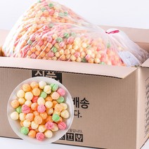 대용량 레인보우스낵 3.5kg 앵두콘 옥수수뻥튀기