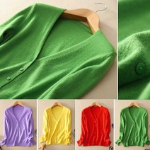 여성 간절기 사무실 가디건 브드러운 울니트옷