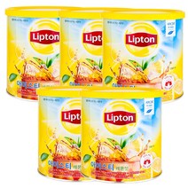 립톤 아이스티 분말 레몬맛, 1.2kg, 1개입, 5개