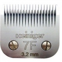 하인이거 Heiniger 전문가용날7F(3.2mm) 이발기날, Silver, 하인이거날7F(3.2mm)