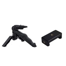 데스크탑 휴대폰 삼각대 홀더 1/4 이폰//삼 스마트폰 액션 카메 고프로, [01] 실버, 실버톤