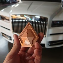 마일론 갤러리1 명품 차량용 방향제 고급 자동차 송풍구 디퓨저 리필, 로즈골드, 클린코튼, 쇼핑백 없음