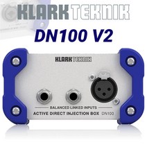 [클락테크닉] [정식수입품] 클락테크닉 1채널 다이렉트 박스, DN100 V2 1채널 액티브 DI BOX