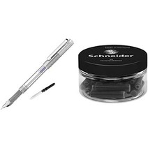 펠리칸 만연필 블랙 클리어 샤프트 카트리지 앰프 펜촉 크기: 색상: 카트리지 및, 만년필 + 잉크 카트리지 블랙