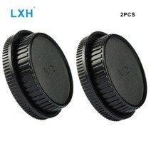 LXH MD 전면 바디 캡 + 후면 렌즈 캡 세트 미놀타 MD MC 마운트 X-700 X570 X-370 XD XD-7 XG XD-11, 2PCS