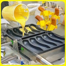 바나나빵 기계 창업 포장마차 야시장 카페 노점 간식, 전기 바나나 굽기 기계 CNC 컴퓨터 버전