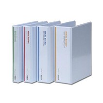 투명사다리 바인더 A4 5cm 35개-모든