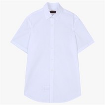 란찌 NC08 솔리드 논 아이론 반팔셔츠 LAYS23402