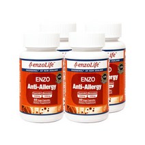 엔조라이프 안티 알러지 퀘르세틴 브로멜라인 엔조제놀 60캡슐 약1개월분 뉴질랜드 직구, 4. 4박스+10%할인