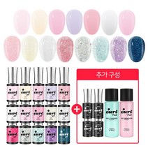 위니몰 유리 혼합 컬러 젤네일세트 21종 택 1(젤네일15종+젤리무버+젤클렌져+슈퍼탑젤+매트탑젤+베이스젤2개/젤 폴리쉬 혼합색 15개세트) 초특가전 시럽젤/글리터/베이직컬러, 21종세트-AH타입(시럽+컬러+글리터+기본케어)