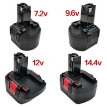 보쉬 배터리 호환 충전기 전동 공구 해머 7.2v9.6v12v14.4v 핸드헬드 GSR12-2 충전기 GSR9.6-2 적용, 12v 2.0Ah (2000밀리암페어)개