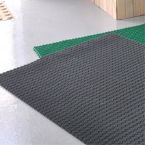 인조잔디 엠보 골프장 운동장 업소 입구 PVC 조립고무매트 베란다 발코니 욕실 논슬립 깔판, 그레이