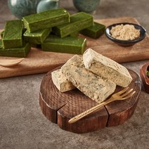[정선 벧엘떡집] 고산지 수리취 떡 / 찹쌀떡 인절미 혼합세트, 1.수리취인절미 1.8kg(36개입)