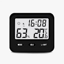 디지털 온습도계 시계 알람 벽걸이 다기능 온도 습도, UC-CP223