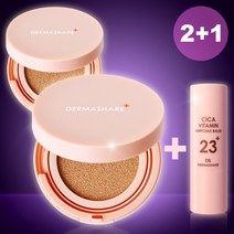 멀티밤+세럼 쿠션 프로폴리스 롱웨어 에센스 광채 물광 커버 보습 진정 주름케어스틱 미백 기미 쿠션팩트 15g + 멀티밤 11g, 쿠션 23호 2개+앰플밤