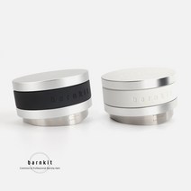 Barnkit V1 보급형 커피 디스트리뷰터 템퍼 / 51 53 58.4 58.5 mm, 53mm, 실버 - 샌드, 1개