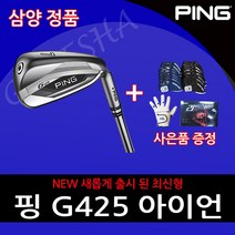 핑 정품 G425 아이언세트 남성용 스틸 카본 8개 명품 골프채 아이언, AWT 2.0 LITE, R