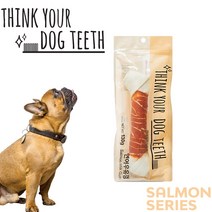 THINK TOUR DOG 소고기 연어 오리 치킨 딩고 우유껌, 1개, 연어 딩고 우유껌 1p