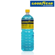 굳이어 식물성 에탄올 워셔액 1.8L (GCWF-2201), 단품, 1개