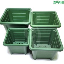 [조이가든] 정사각화분, 11호 (녹색)