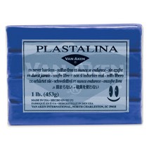 전문가용 유점토 Plastalina 453g Van Aken, 파랑(Blue)