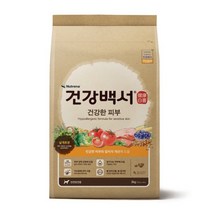 건강백서 건강한 피부, 생선, 2kg, 1개, 일반사료