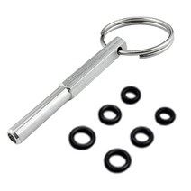 커피 머신 오픈 보안 타원형 헤드 서비스 수리 도구 키 Jura Franke AEG Siciliana 등 61x6mm, [01] 은