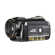 캠코더 4k 전문가용 ordro ac3 ir 야간 투시경 풀 HD 1080p 60fps, 기준, 협력사