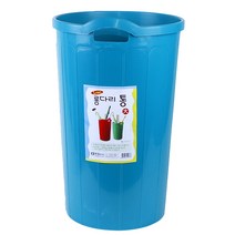롱다리우산꽂이 우산통 원형보관함 정리함 보관대 가정용 플라스틱통 휴지통, 1EA